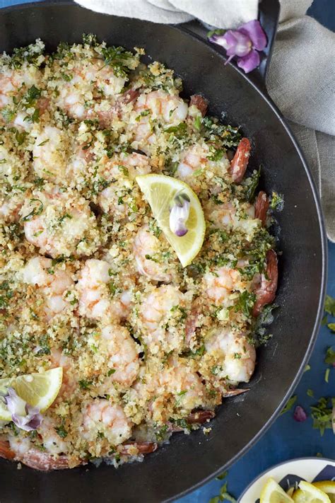 Easy Baked Shrimp Scampi