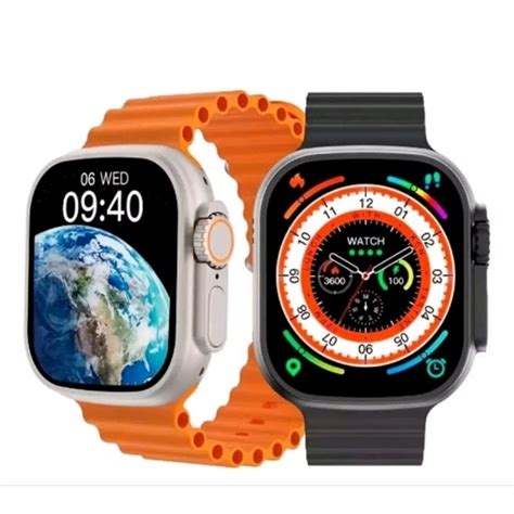 Rel Gio Smartwatch T Ultra Inteligente Calculadora Monitoramento