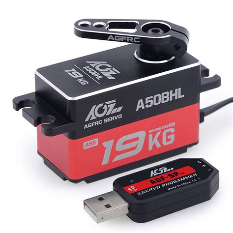 AGFRC 19KG Low Profile High Torque Programmable RC Digital Servo