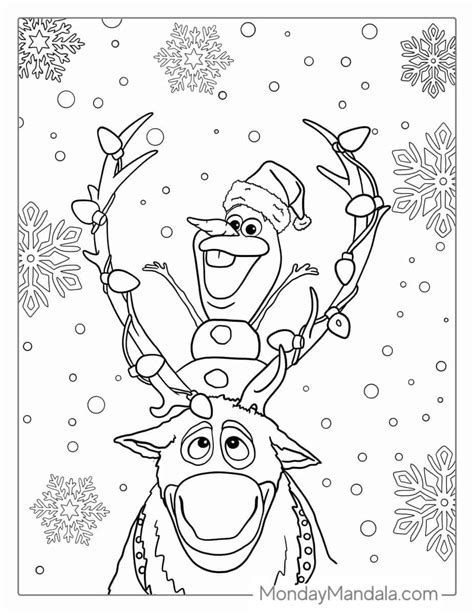 28 Olaf Coloring Pages Free Pdf Printables