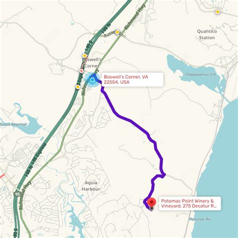 Directions To Potomac Point Winery And Vineyard Potomac Point Winery