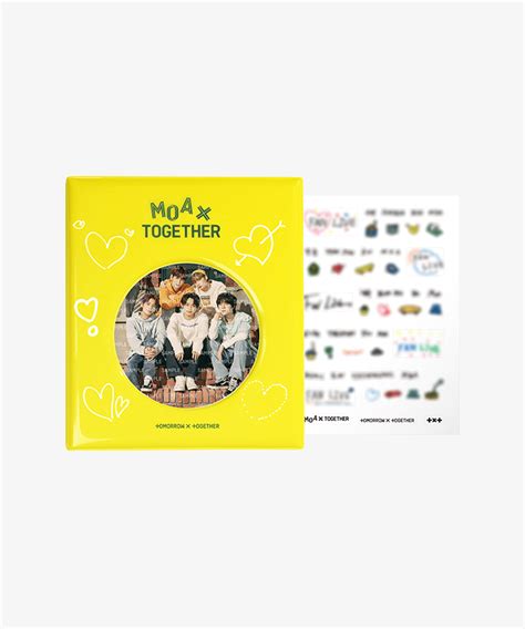 TOMORROW X TOGETHER MOA X TOGETHER PHOTO CARD BINDER