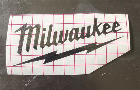 Milwaukee Tools Decal Etsy