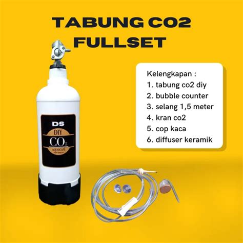 Tabung Co Fullset Diy Ds Aquascape Lazada Indonesia