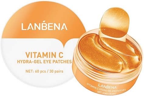 Lanbena Vitamin C Hydra-Gel Eye Patch - Осветляющие гидрогелевые патчи ...