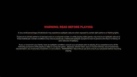 Epilepsy Warning Far Cry Interface In Game