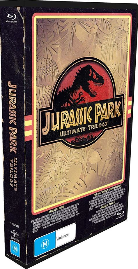 Buy Jurassic Park Ultimate Trilogy Limited Edition Vhs Case Jurassic