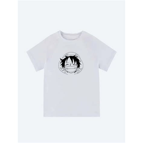 Camisa Camiseta Luffy One Piece Anime 100 Algodão Alta Qualidade