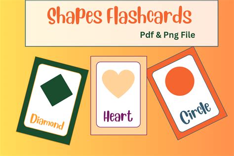 Shapes Flashcards Graphic By Chase Minds Creative · Creative Fabrica