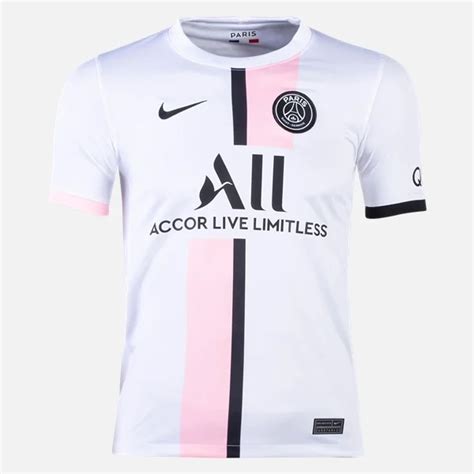 Paris Saint Germain Psg Uit Shirt Nike 2021 22 Korte Mouw Voetbal Pakje Voetbalshirts Sale