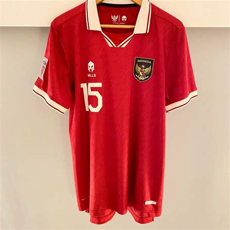 Jersey Timnas Indonesia Mills Original Player Issue PI 2022 2024 Olah