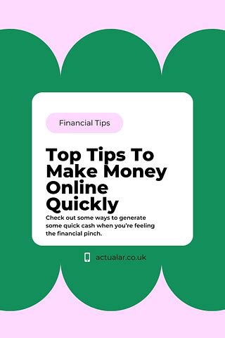 How To Make Some Quick Cash Online - Actual Ar