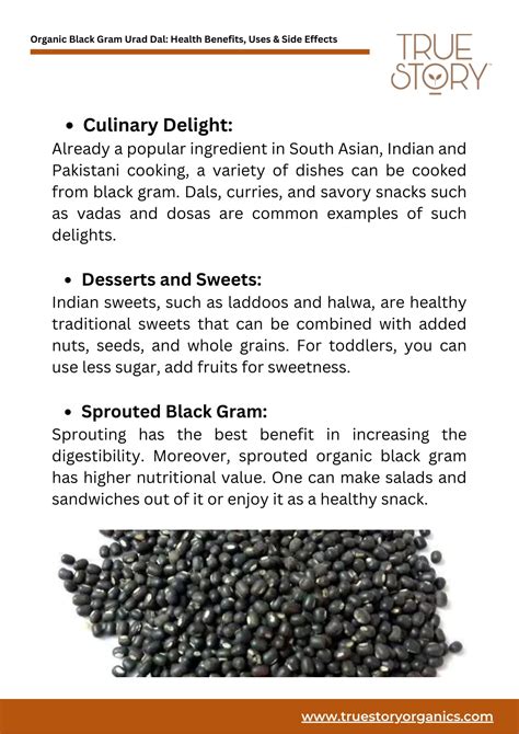 PPT Organic Black Gram Urad Dal Health Benefits Uses Side Effects