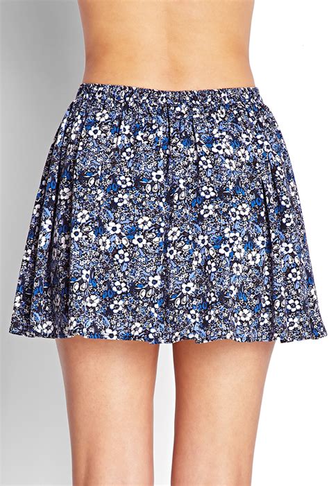 Forever Fresh Floral Skater Skirt Forever Lookastic