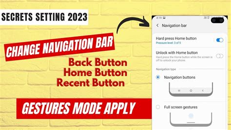 How To Hide Navigation Buttons Back Button Ko Kaise Change Kare