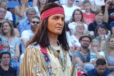 Karl May Spiele Alexander Klaws bleibt Indianer Häuptling Winnetou