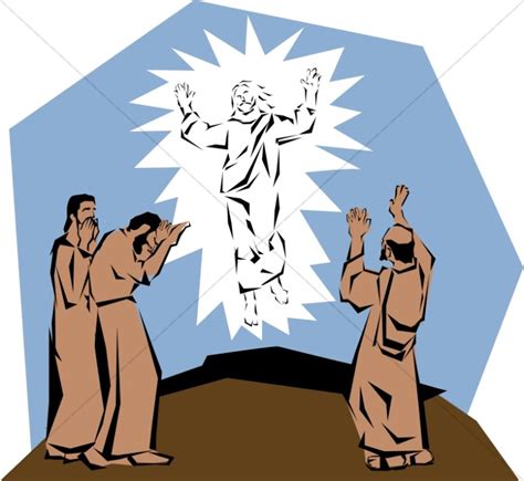 Transfiguration Of Jesus Free Clipart