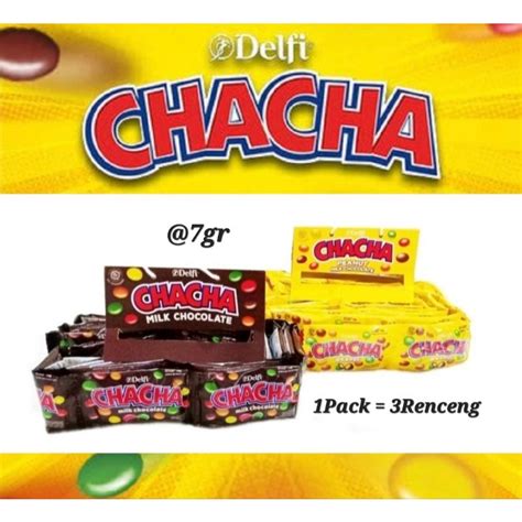 Jual Cha Cha Renceng CHACHA Pack Chacha Peanut Kacang Milk