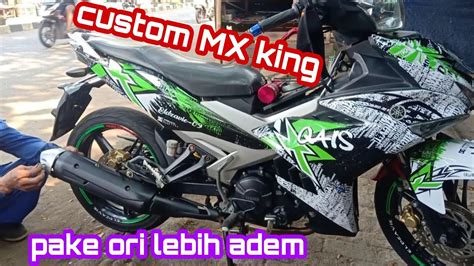 Cara Bobok Knalpot Yamaha Mx King Suara Ngebas Padet Untuk Harian By Bengkel Skr Racing Exhaust