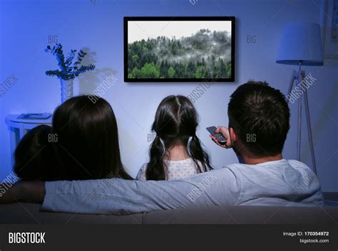 Family Watching Image & Photo (Free Trial) | Bigstock