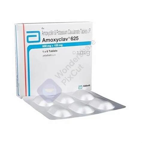 Amoxyclav 625 Psoriasis Medicine Packaging Size 6 Tablets At Best