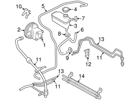 Volvo Power Steering Reservoir Hose Genuine Volvo