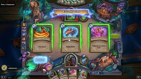 Hearthstone Bosque Das Bruxas Shaw Parte Se Aventurando No Bosque