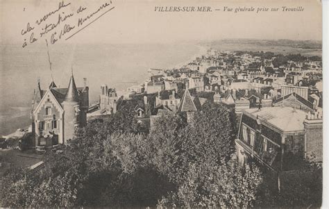 Villers Sur Mer Carte Postale Ancienne Et Vue D Hier Et Aujourd Hui