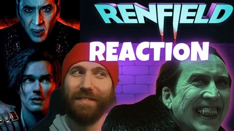 Renfield Official Trailer Reaction Nicolas Cage Youtube