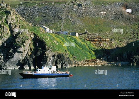 Ship / Big Diomede Island Stock Photo: 8465364 - Alamy