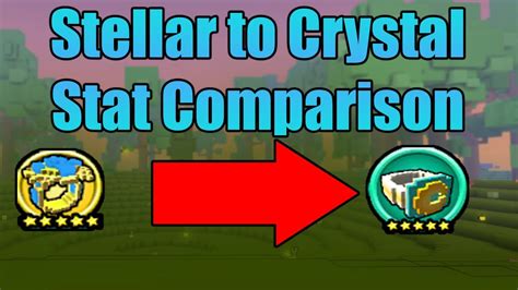 Trove Crystal Rings Stat Comparison Stellar To Crystal YouTube