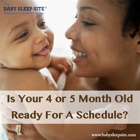 Is Your 4 or 5 Month Old Baby Ready For A Schedule? | Baby Sleep Site