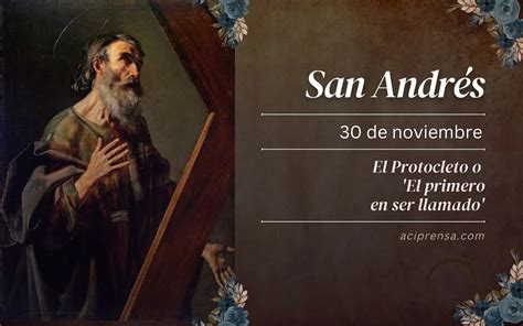 Santo del día 30 de noviembre San Andrés Apóstol Santoral católico