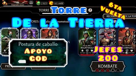 Torre De La Tierra Jefes Ta Vuelta Mortal Kombat Mobile