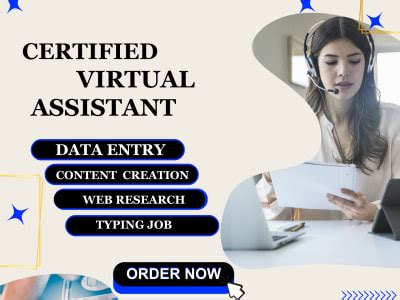 Certified Virtual Assistant Personal Virtual Assisstant For Your