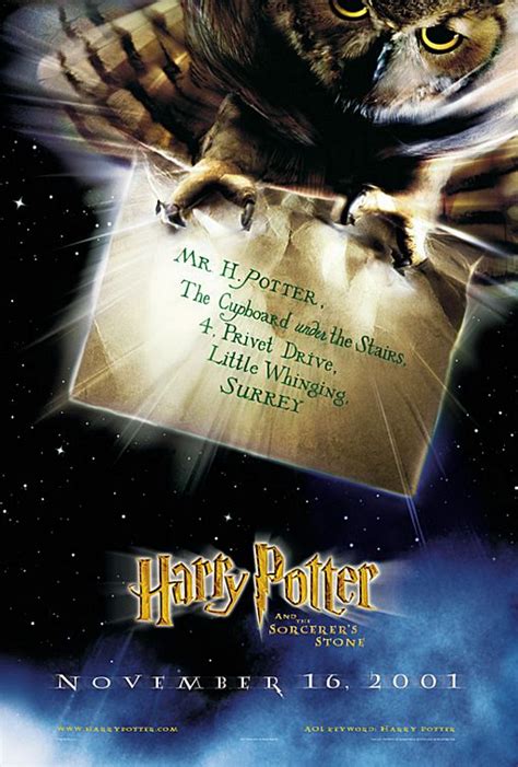 Harry Potter And The Sorcerers Stone Movie Poster 1 Of 12 Imp Awards