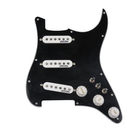 KR 6 18 7 Way Type Fully Loaded Prewired Pickguard Wilkinson SSS