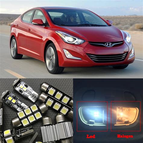 9pcs LED License Plate Lamp Interior Lights Kit Package For 2011 2015