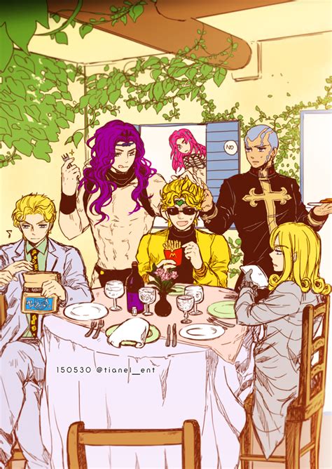 Dio Brando Kars Kira Yoshikage Diavolo Enrico Pucci And 1 More Jojo No Kimyou Na Bouken