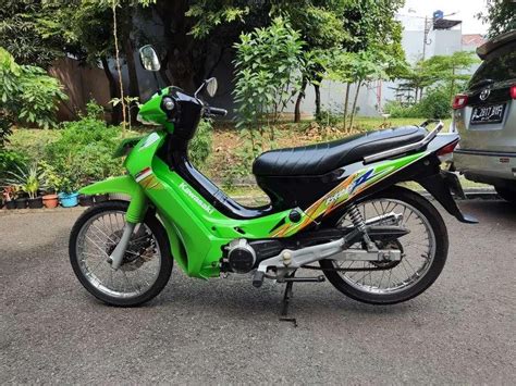 Fakta Penting Seputar Kawasaki Kaze R Bebek Legendaris Pabrikan Hijau