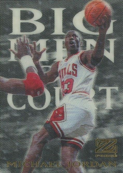 Michael Jordan Skybox Z Force Bmoc Big Men On Court Price Guide