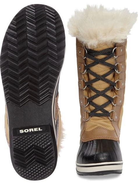 New Sorel Tofino Ii Faux Fur Lined Girls Waterproof Boots Curry Elk Size 1 Ebay