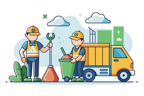 Sanitation Worker Vector Art Icons And Graphics For Free Download