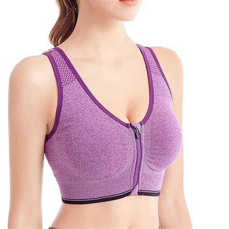 HAPIMO Everyday Sports Bra For Women Open Front Ultra Light Lingerie