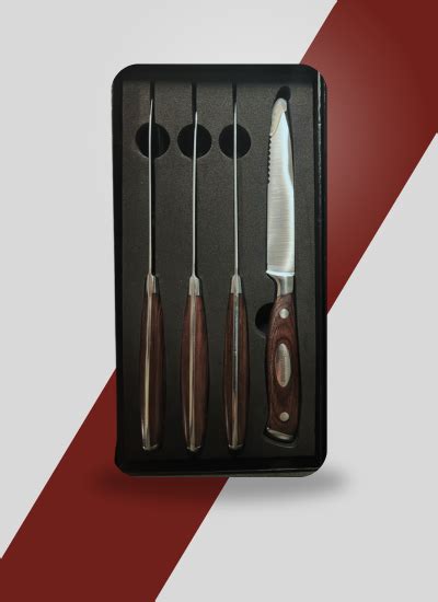 Holiday Special 4 Pieces Steak Knife Set The Ultimate Slicing