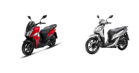 Motorrad Vergleich Sym Jet 14 125 2021 Vs Sym Symphony 125 2022