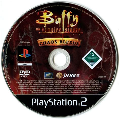 Buffy The Vampire Slayer Chaos Bleeds Cover Or Packaging Material