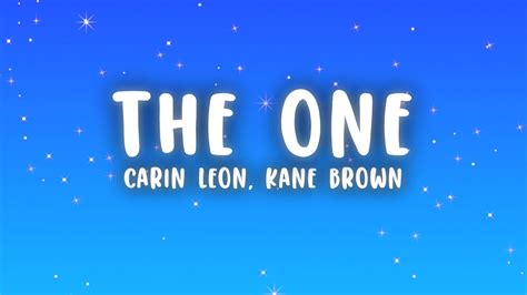 Carin Leon Kane Brown The One Pero No Como Yo Letra Lyrics Youtube