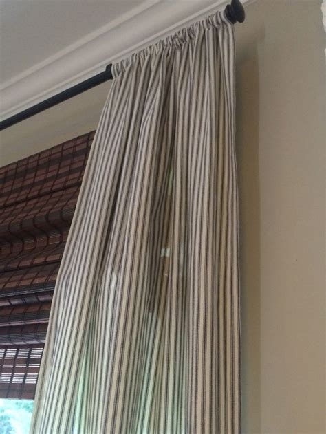 Recommendation Striped Valances Window Treatments Sun Zero Preston