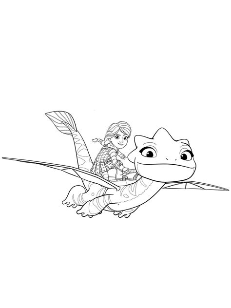 Dragons Rescue Riders Coloring Pages Seacoloring